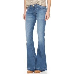 Current/Elliott flare low rise jeans